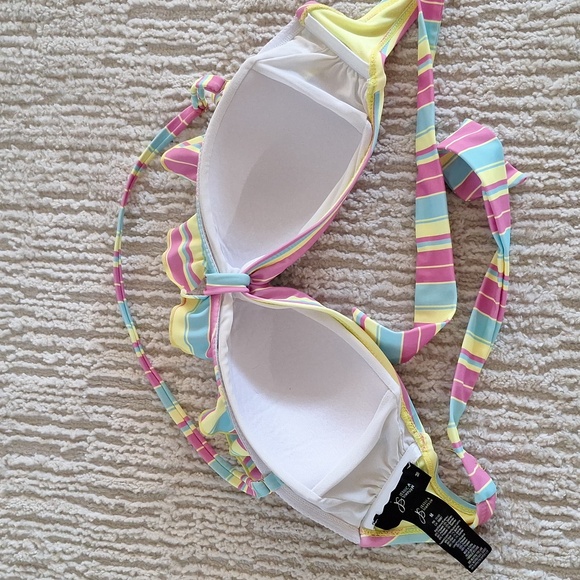 NWOT [M] Vintage Jessica 2pc bikini/ waist wrap - Picture 3 of 9